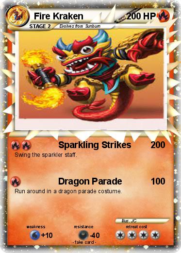 Pokemon Fire Kraken
