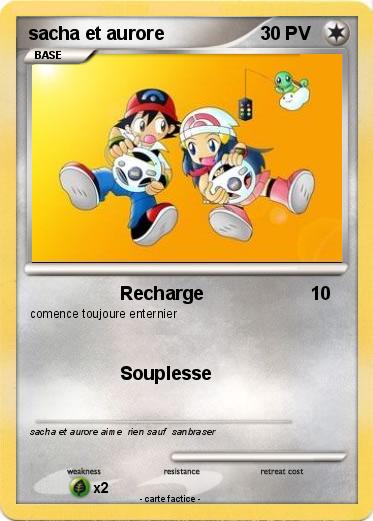 Pokemon sacha et aurore