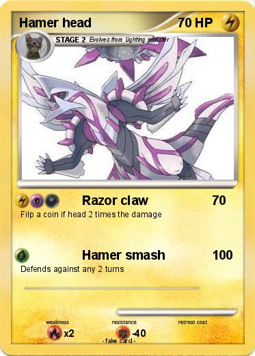 Pokemon Hamer head