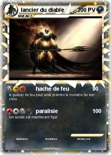 Pokemon lancier du diable