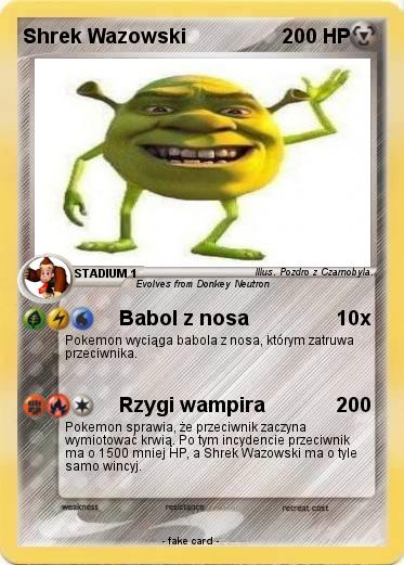 Pokemon Shrek Wazowski