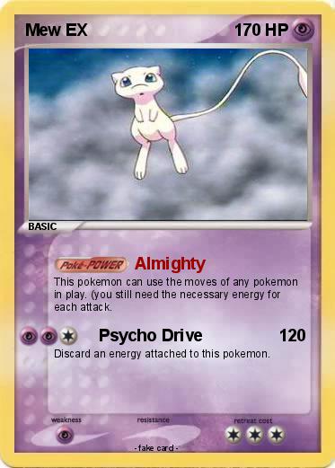 Pokemon Mew EX