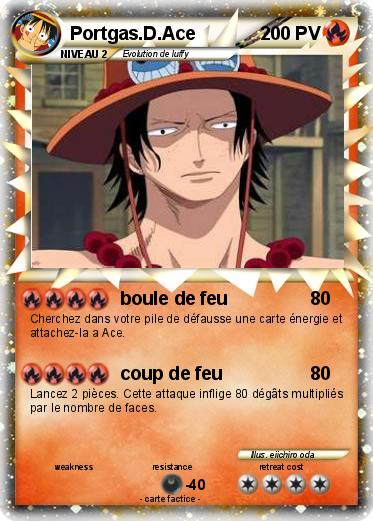 Pokemon Portgas.D.Ace