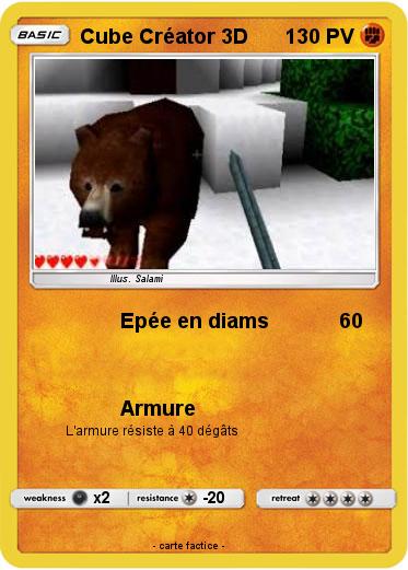 Pokemon Cube Créator 3D