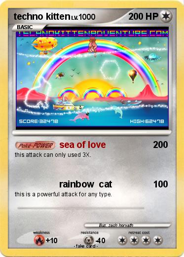 Pokemon techno kitten