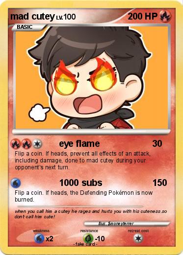Pokemon mad cutey