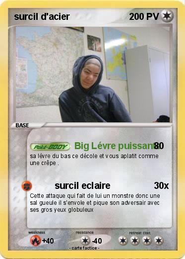 Pokemon surcil d'acier