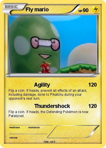 Pokemon Fly mario