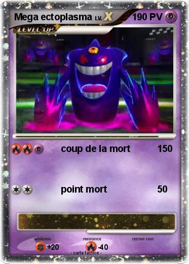 Pokemon Mega ectoplasma