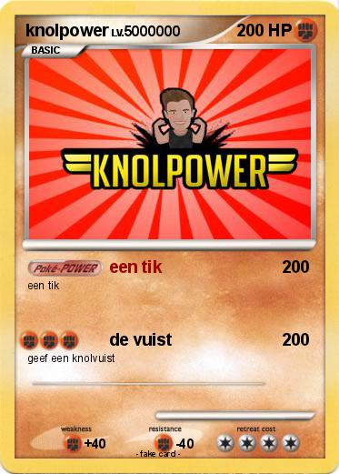 Pokemon knolpower