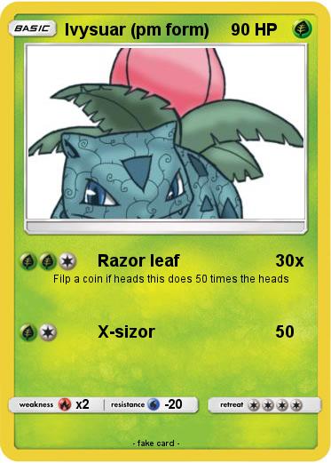 Pokemon Ivysuar (pm form)