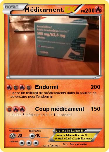 Pokemon Médicament.