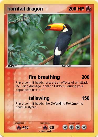 Pokemon horntail dragon
