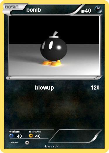 Pokemon bomb