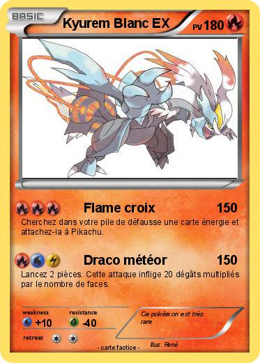 Pokemon Kyurem Blanc EX
