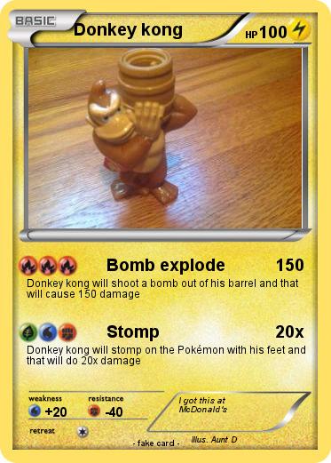 Pokemon Donkey kong