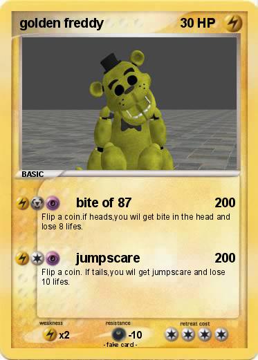 Pokemon golden freddy
