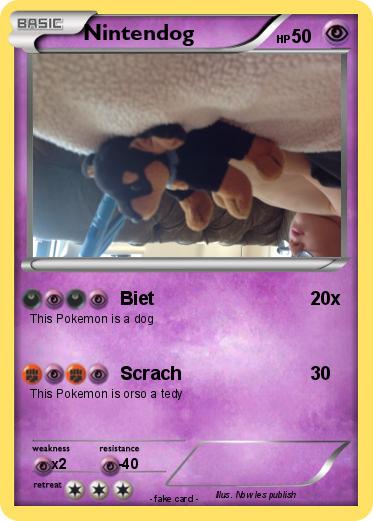 Pokemon Nintendog