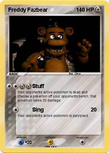 Pokemon Freddy Fazbear