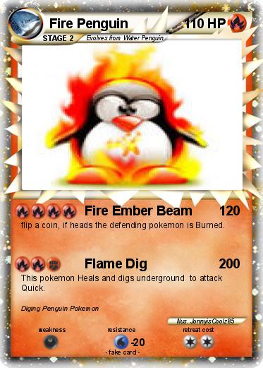 Pokemon Fire Penguin