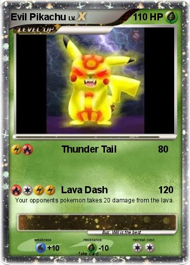 Pokemon Evil Pikachu