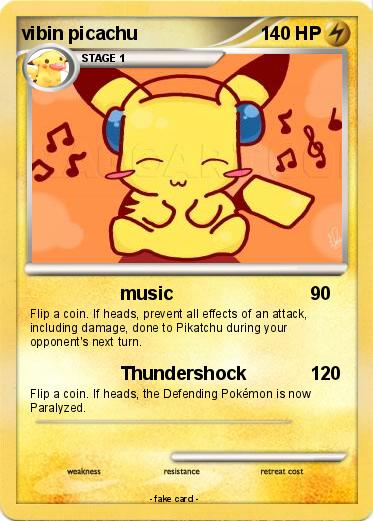 Pokemon vibin picachu