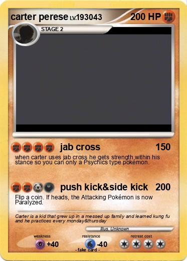 Pokemon carter perese