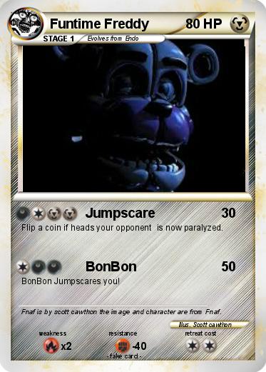 Pokemon Funtime Freddy