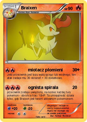 Pokemon Braixen