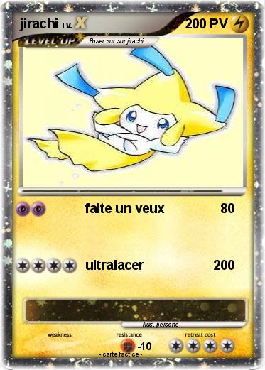 Pokemon jirachi