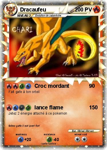 Pokemon Dracaufeu