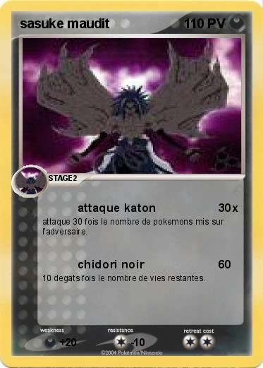 Pokemon sasuke maudit