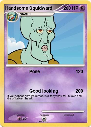 Pokemon Handsome Squidward