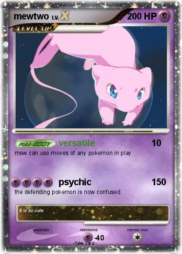 Pokemon mewtwo