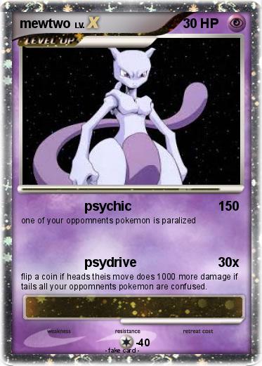 Pokemon mewtwo