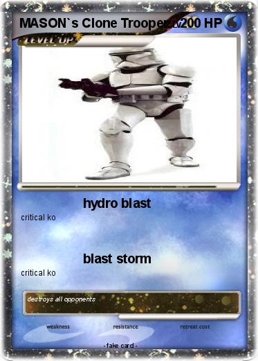 Pokemon MASON`s Clone Trooper