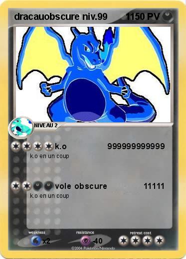 Pokemon dracauobscure niv.99       1