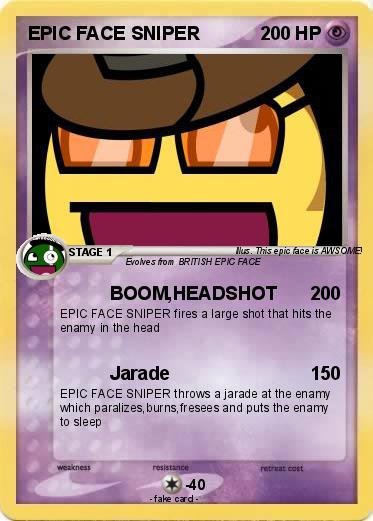 Pokemon EPIC FACE SNIPER
