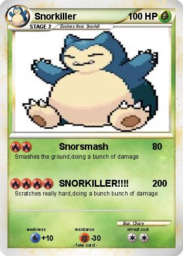 Pokemon Snorkiller