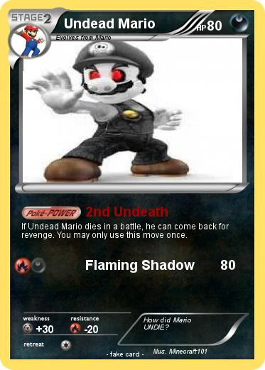 Pokemon Undead Mario