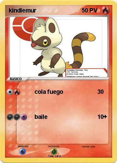 Pokemon kindlemur