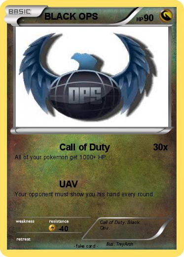 Pokemon BLACK OPS