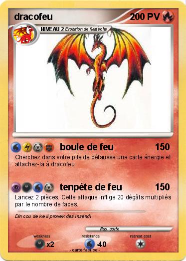 Pokemon dracofeu