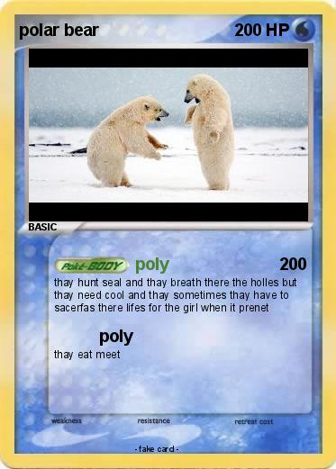 Pokemon polar bear