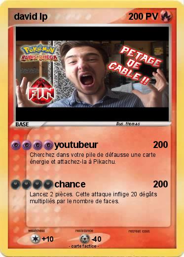 Pokemon david lp