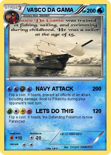 Pokemon VASCO DA GAMA