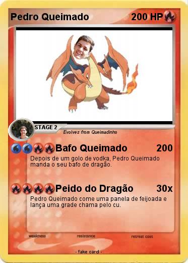 Pokemon Pedro Queimado