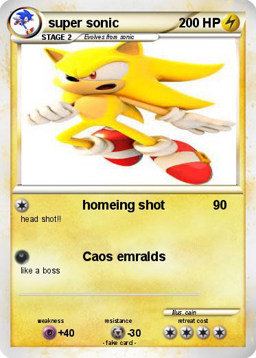 Pokemon super sonic