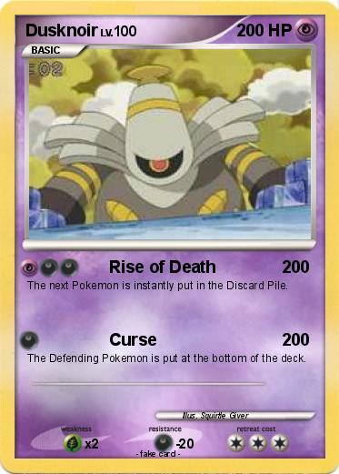 Pokemon Dusknoir