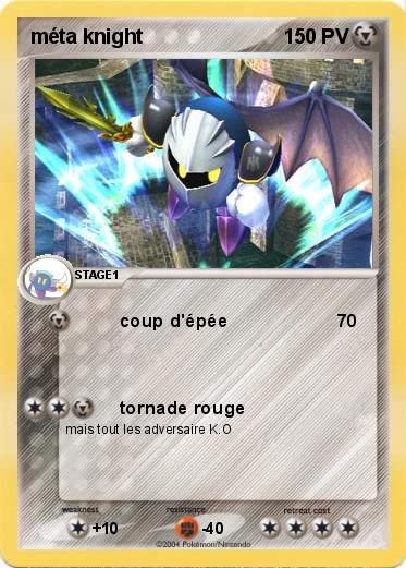 Pokemon méta knight